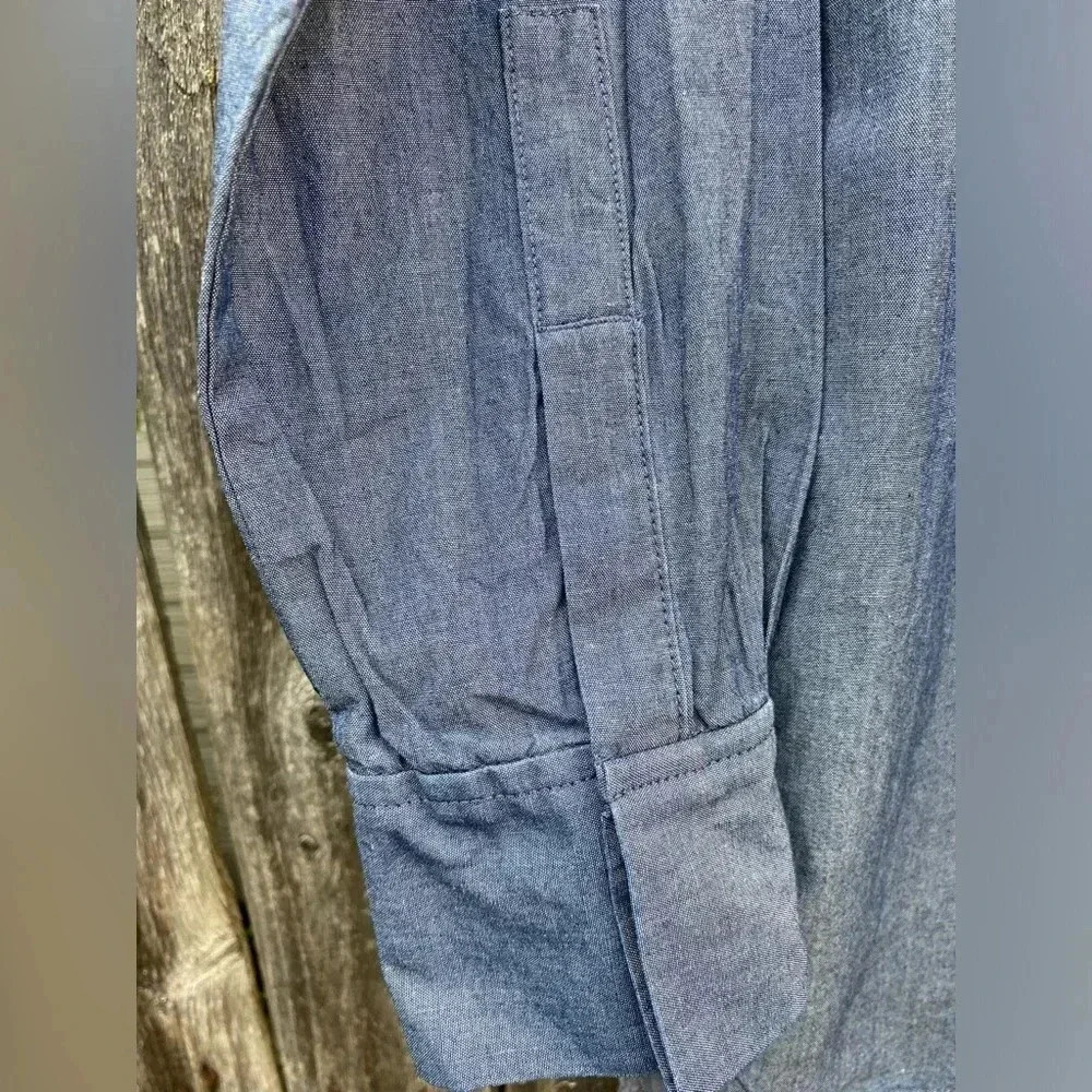 Armani Exchange Women Denim Shirt - Size S- Excellent Condition- Long Sleeves - Picture 7 of 7